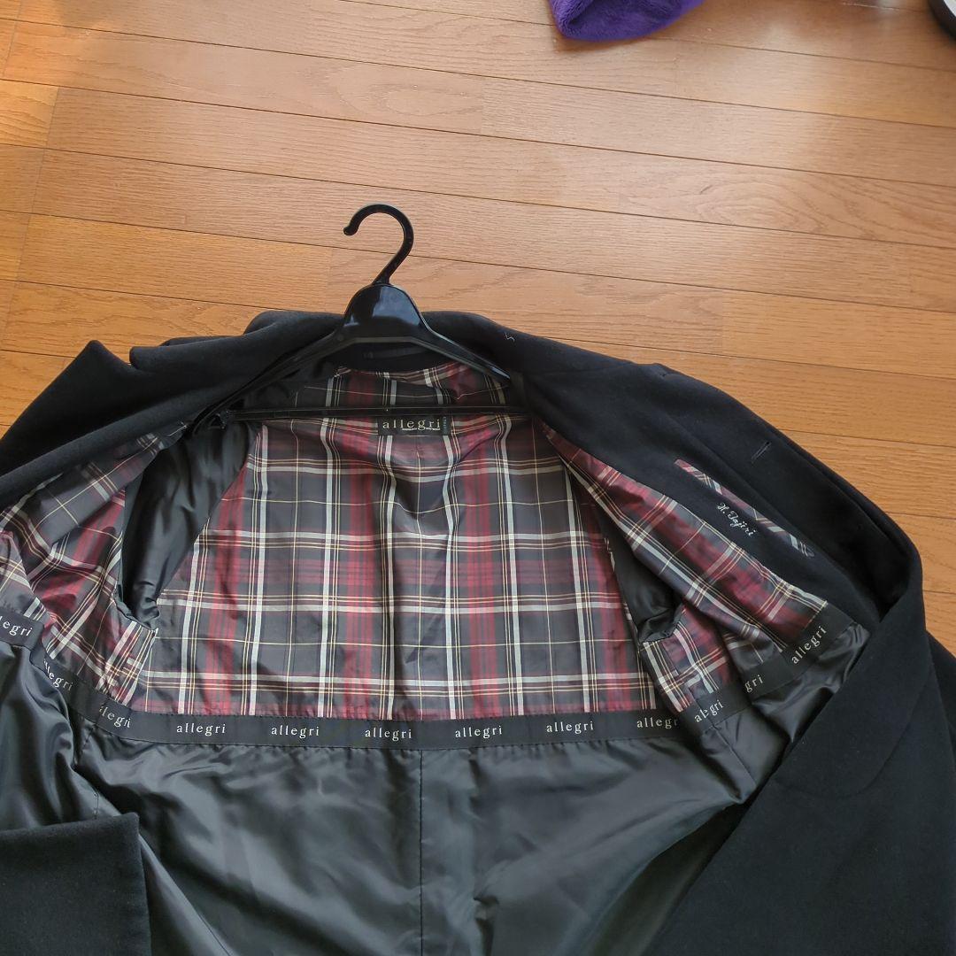 メンズコート allegri ITALY アンゴラ羊毛 - メルカリ