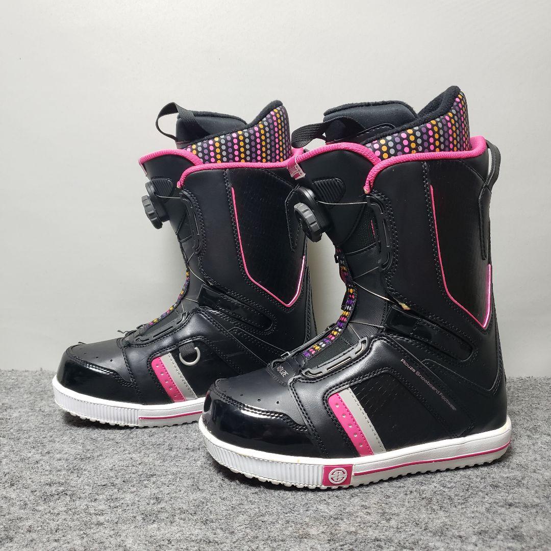 美品 ROUZE ダイアルブーツ 25.5cm レディース　送料無料