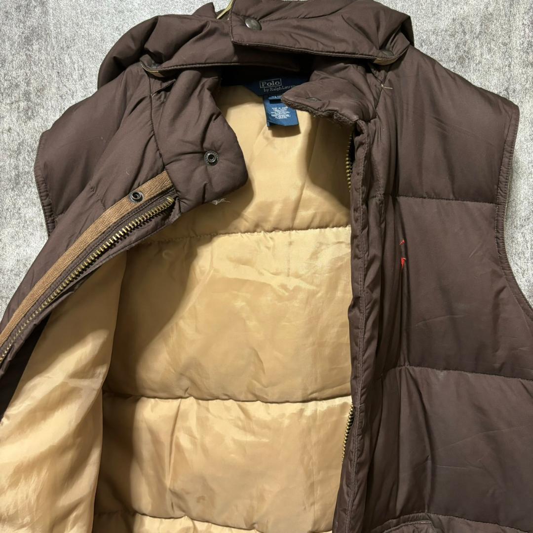 ポロ ラルフローレン 00s ダウンベスト 古着 メンズ ストリート