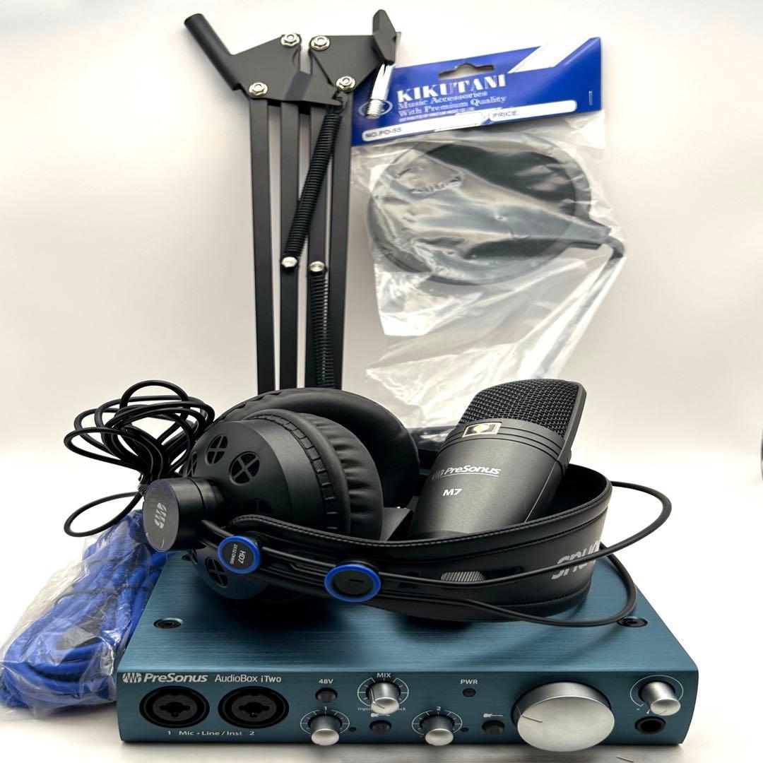 未使用　PreSonus AudioBox iTwo Studio DTMセット 楽天市場】【中古】PreSonus DTMセット AudioBox iTwo STUDIO