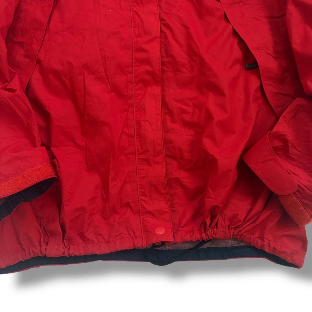 mont-bell レッド マウンテンパーカー レディース Mサイズ - メルカリ