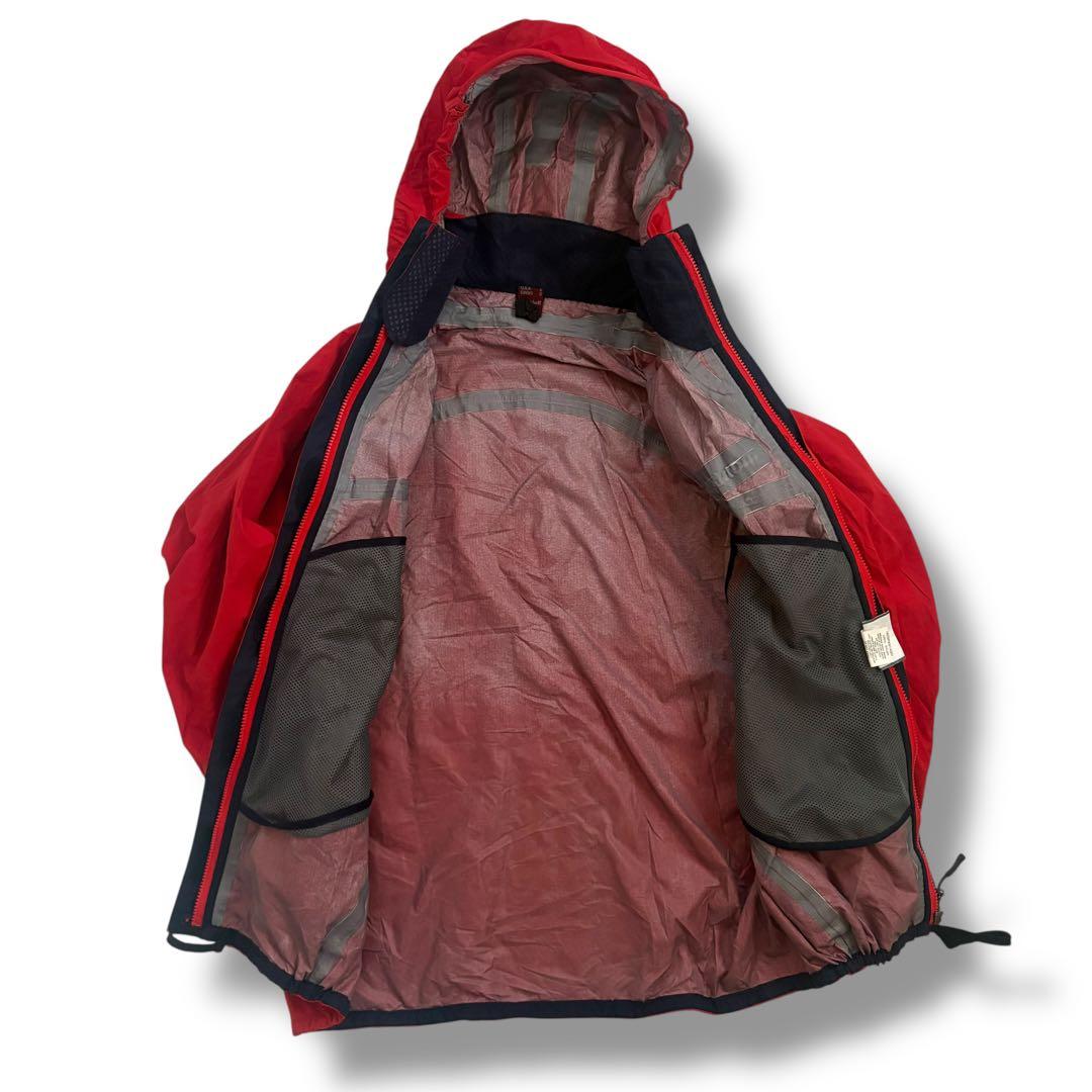 mont-bell レッド マウンテンパーカー レディース Mサイズ - メルカリ