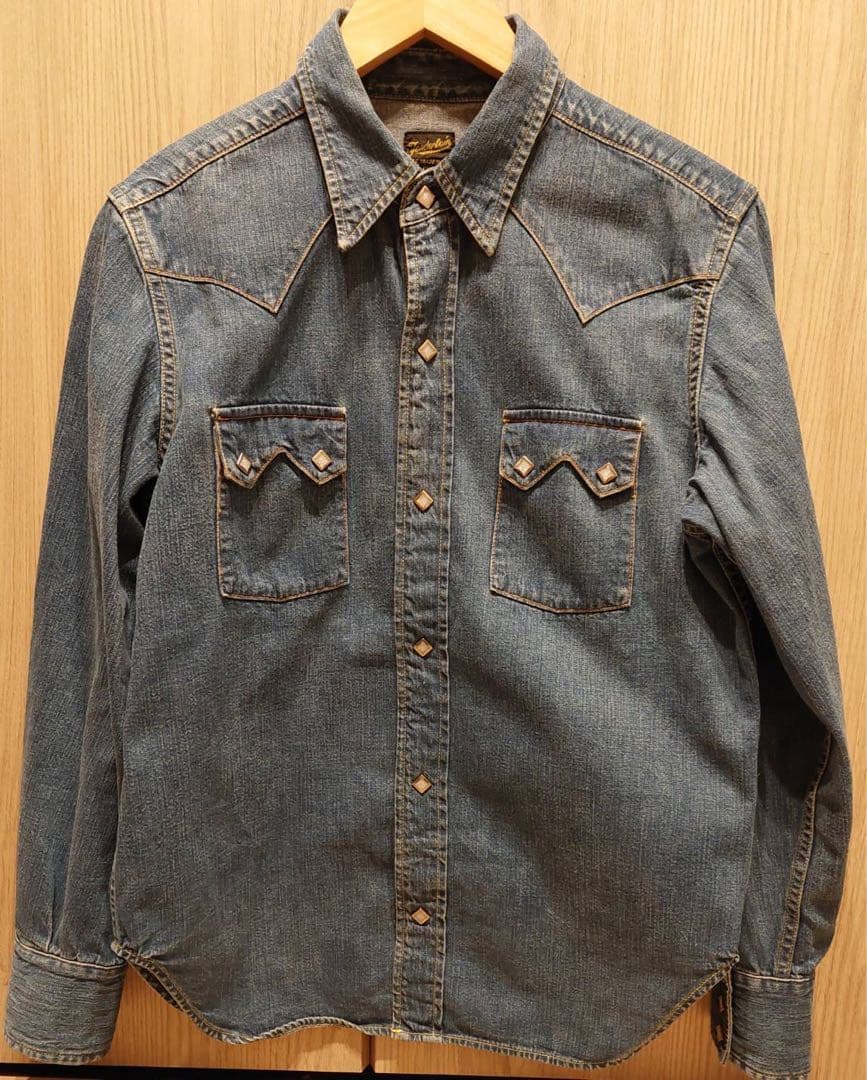 キムタク着 本店限定 TENDERLOIN テンダーロイン デニムシャツ XS