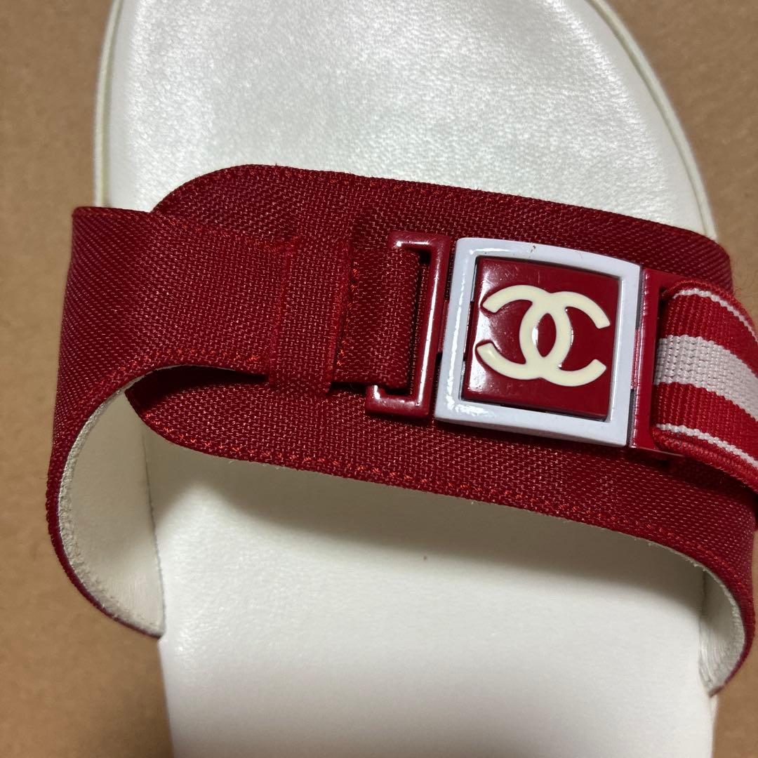 シャネル スポーツライン サンダル レディース34