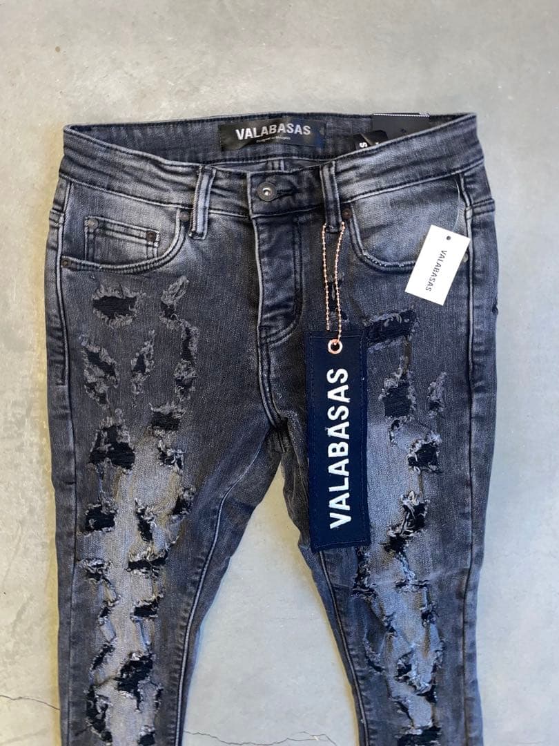 VALABASAS バラバサス ダメージフレアデニム 30 新品未使用 - メルカリ