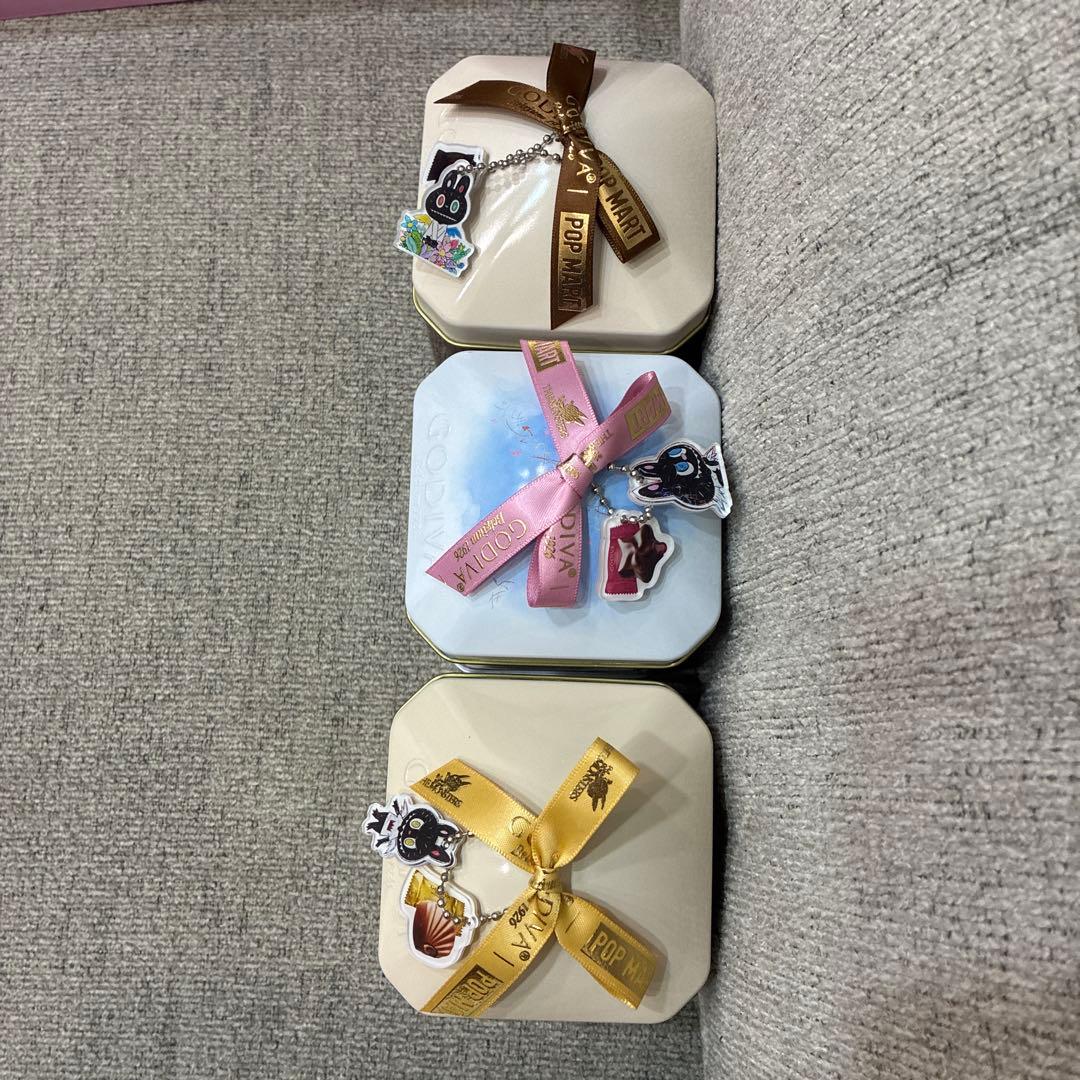 GODIVA 3缶セット LABUBU ラブブ 日本未発売 - メルカリ
