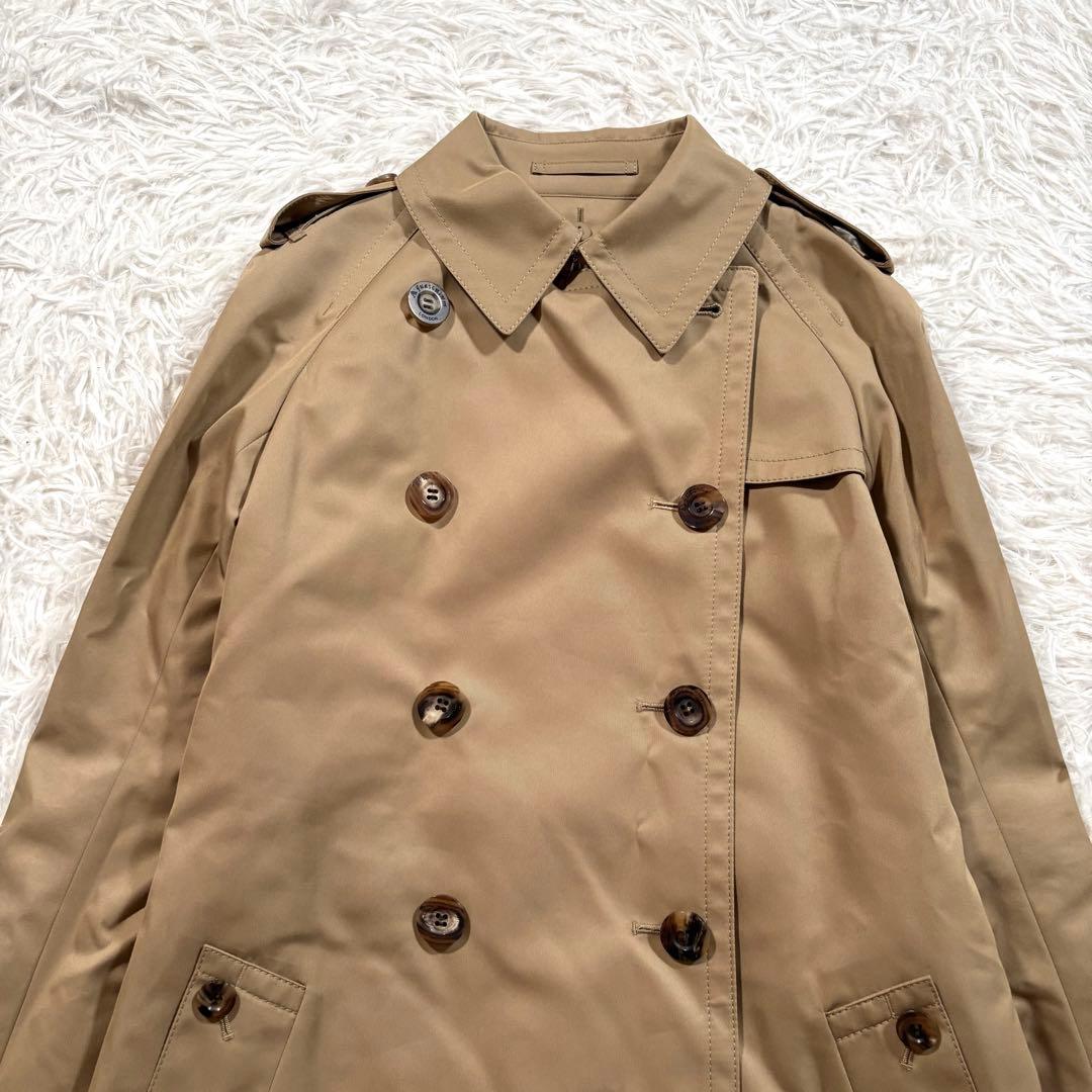 試着のみ✨ アクアスキュータム トレンチコート ブルー 青 ライナー