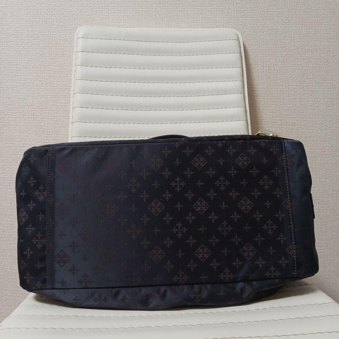 2417 ラシット 2wayボストンバッグ グレーネイビー ほぼ未使用 - メルカリ