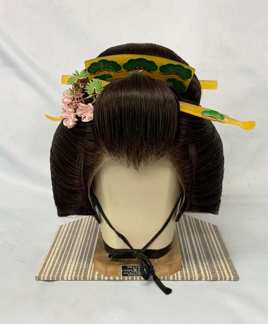 辰巳7号サイズ、つぶし島田、中古舞踊かつら、日本髪かつら、大衆演劇