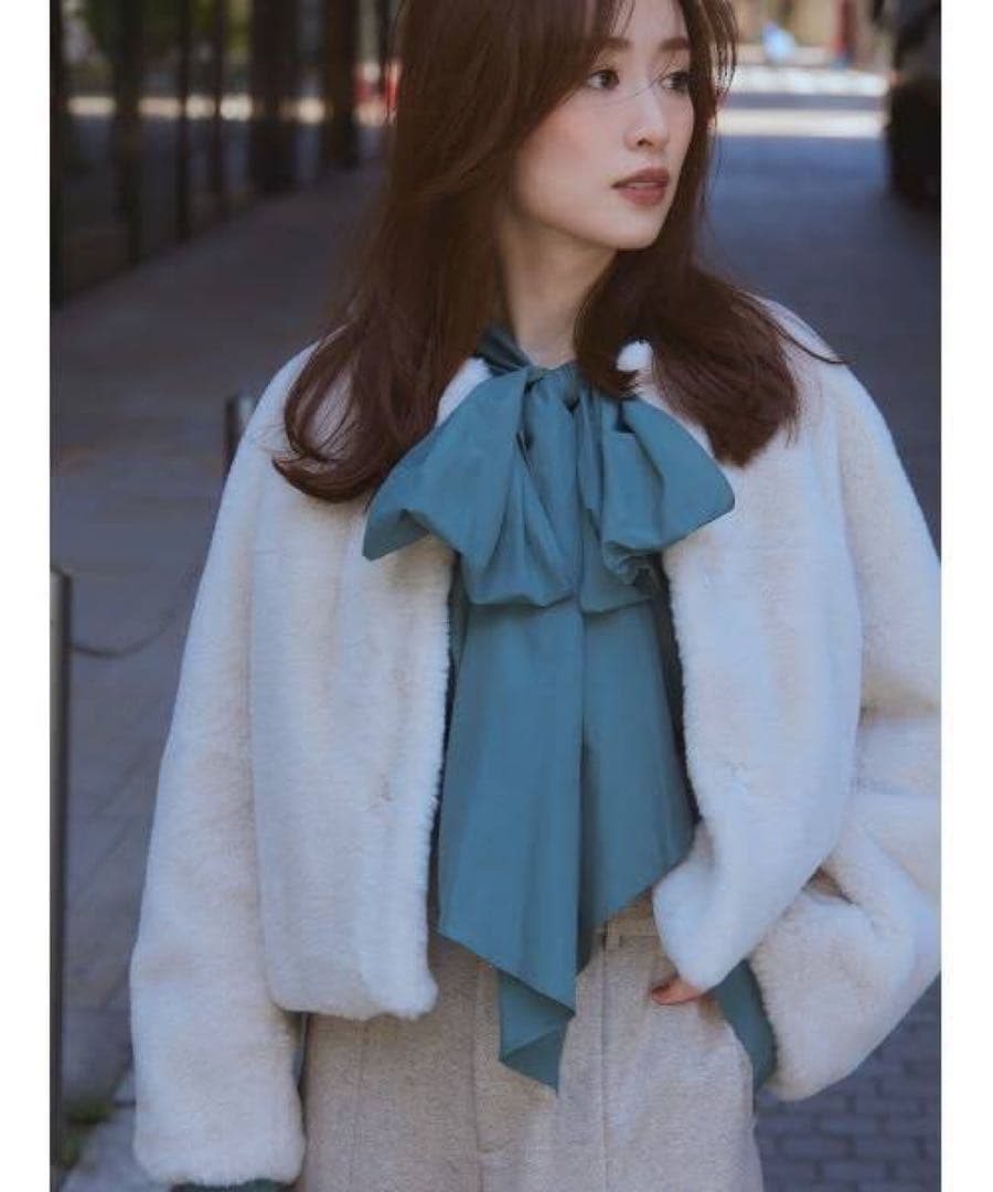 FRAY ID ECOPELショートファージャケット - メルカリ