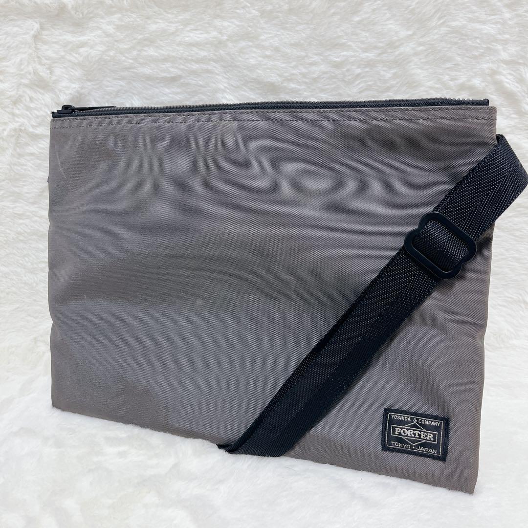 【未使用級】PORTER ポーター ジョイン グレー サコッシュ JOIN(ジョイン) SACOCHE | 吉田カバンホームページ | YOSHIDA & Co.