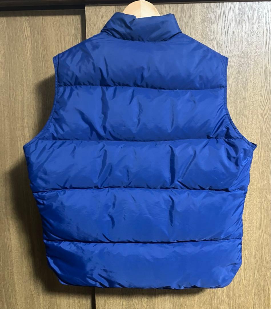90s L.L.Bean エルエルビーン ダウンベスト ブルー