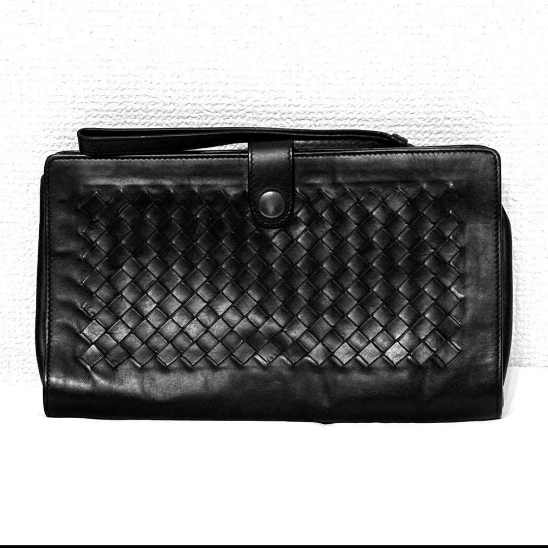 ボッテガヴェネタBOTTEGA VENETAレザーハンドバッグ イントレチャート BOTTEGA VENETA (ボッテガヴェネタ) イントレチャート トートバッグ