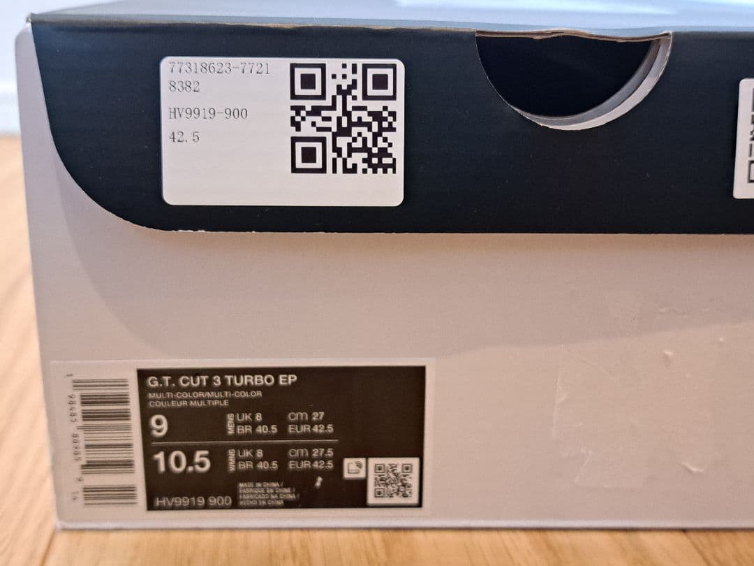 G.T.CUT3 Turbo SouthBeach 27cm gtカット3