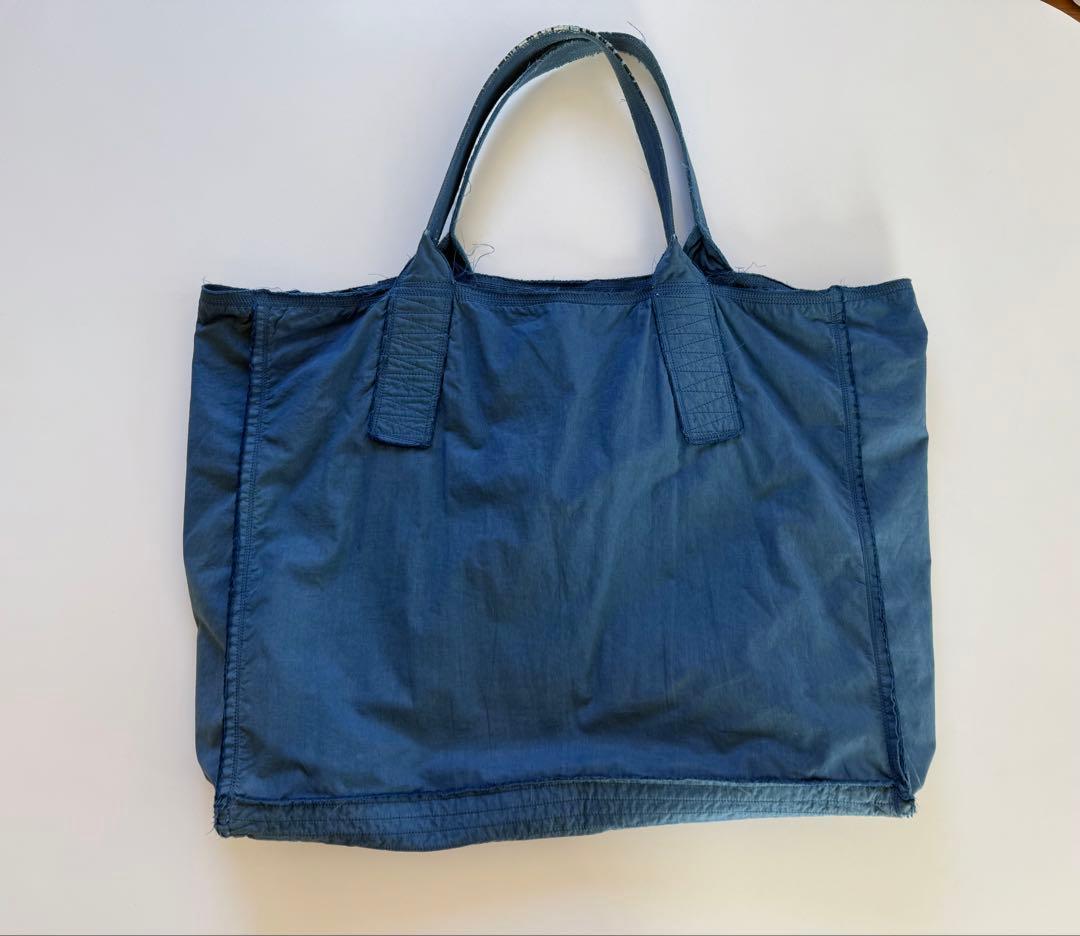 MITTAN レイヤードバッグ　大 藍 MITTAN レイヤードバッグ大 藍×胡桃（草木染） 送料無料