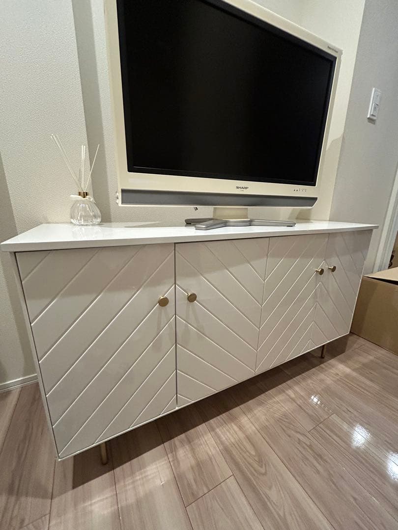 ソルティール サイドボード ホワイト（W1200×H660） ソルティール サイドボード 2 ホワイト（W1200×H660） | Francfranc