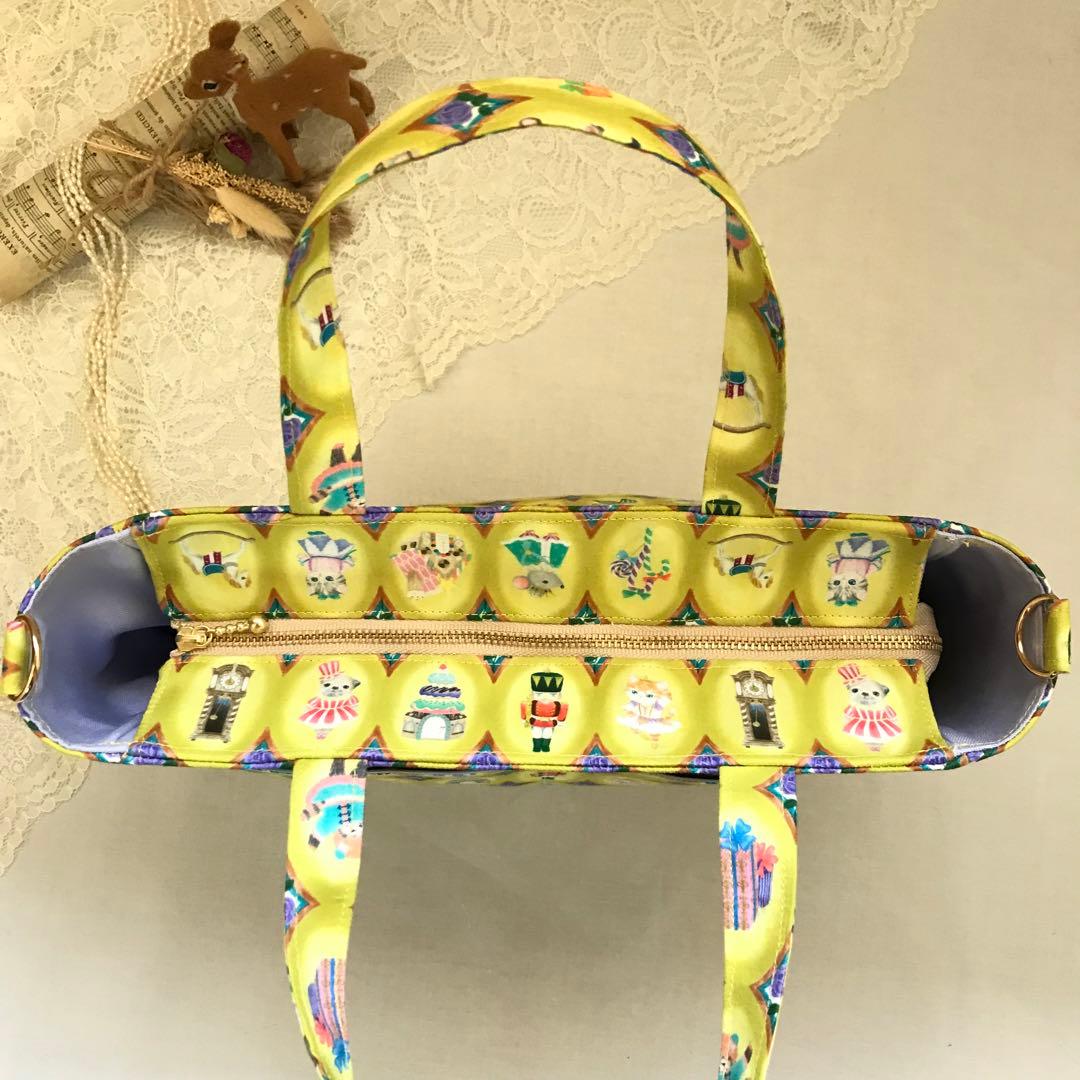 お花の子様 オーダー品 トートバッグ A4サイズ ユキエモン ハンドメイド