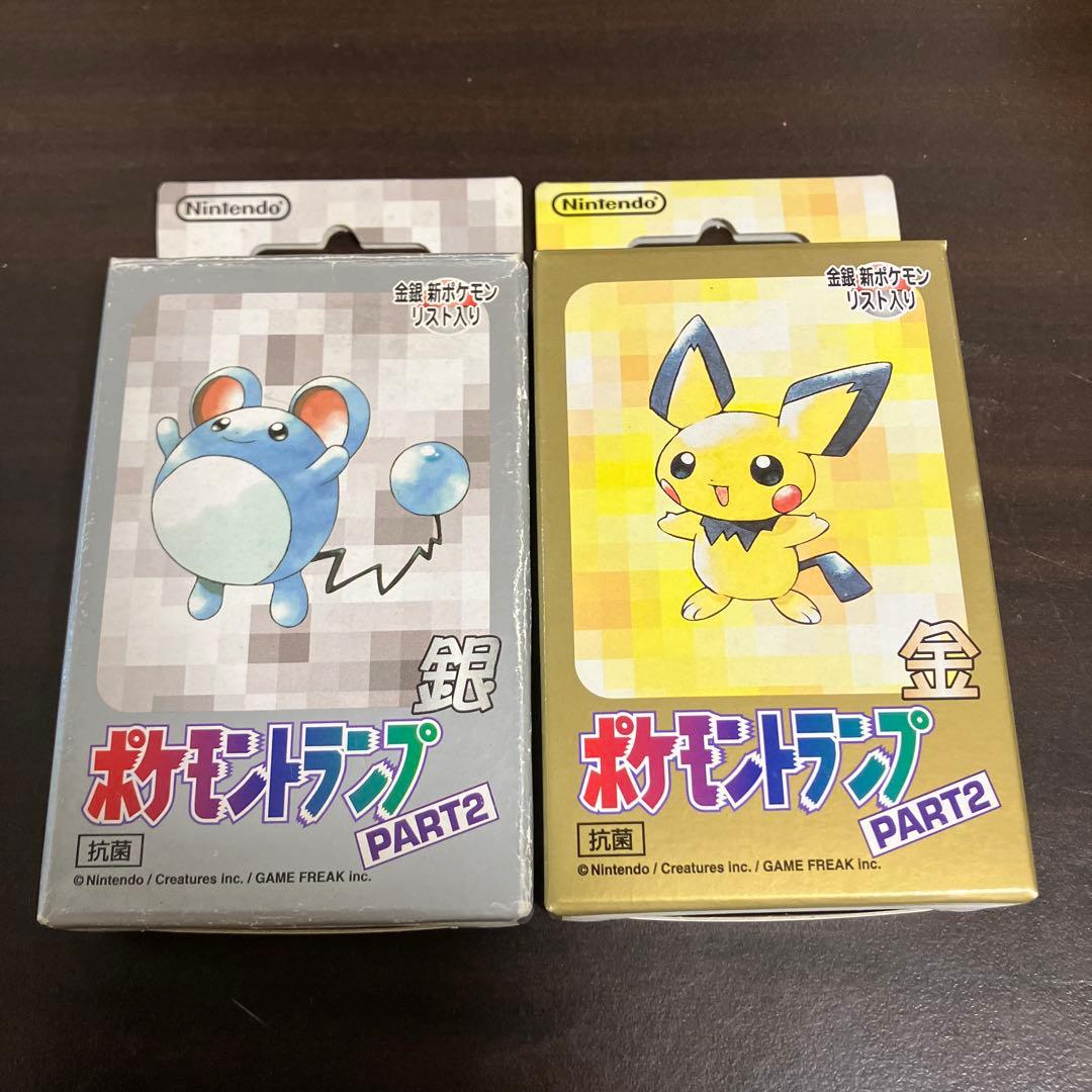 ポケモントランプ　金　銀　PART2 ポケモントランプ 金銀 新ポケモンリスト入り PART2 ピチュー Nintendo