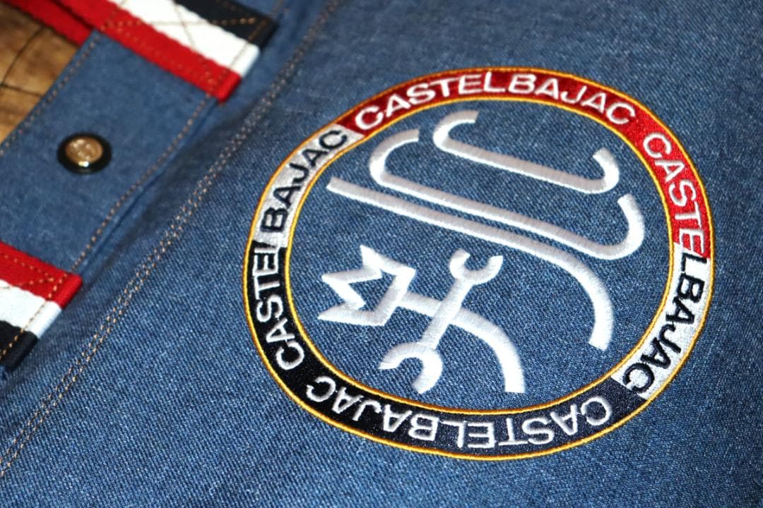 新品 CASTELBAJAC Litz デニム調 トートバッグ A4 Ⓗ