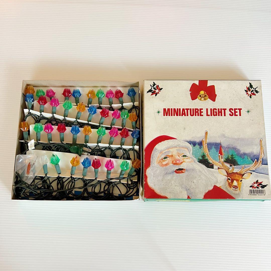 未使用】コロナ産業 昭和レトロ クリスマス ライト 40球 660cm - メルカリ