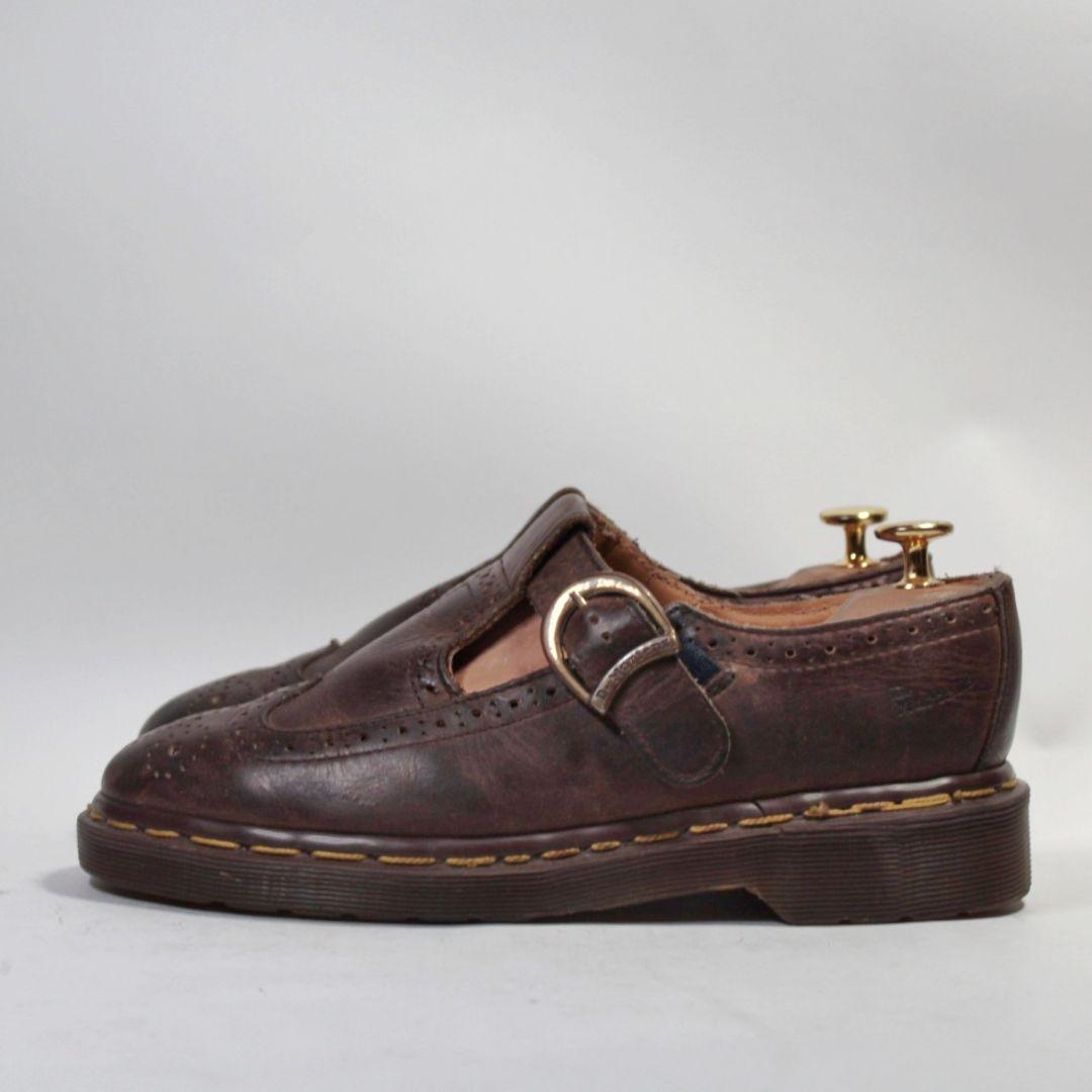 Vintage】ドクターマーチン メリージェーン ブラウン オイルドレザー