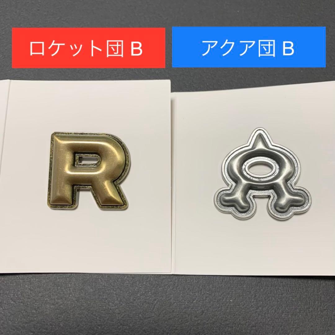 ポケモン シークレットチームズ ピンズ : ロケット団&アクア団 - メルカリ