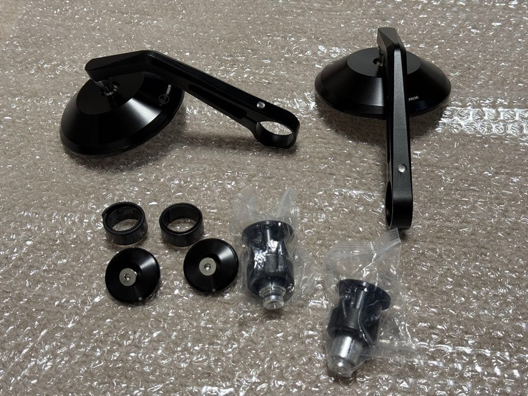 TEC製 バーエンドミラーセット Amazon | バーエンドミラー に適合する ニンジャ 650R ZX6 ZX6R 636