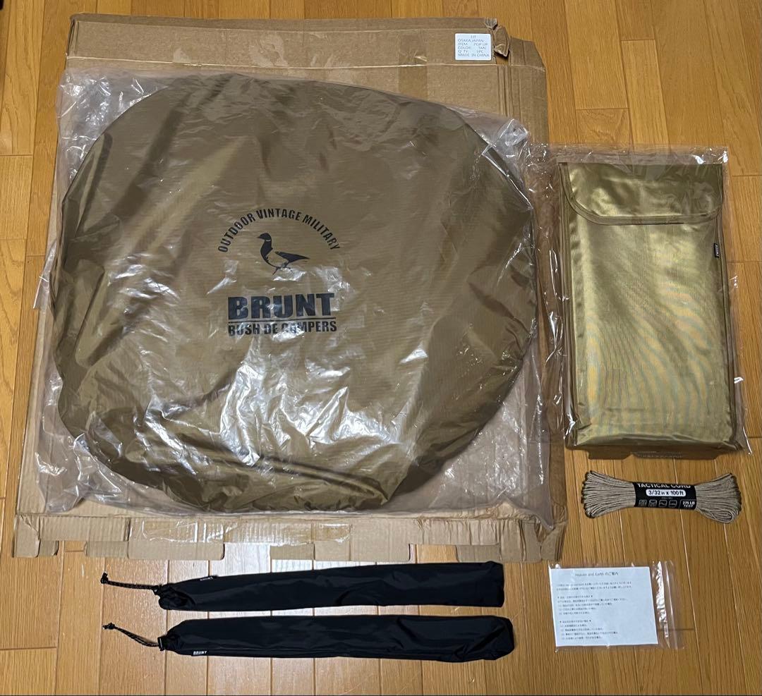 bushdebrunt HeavenandEarth レディガード 5点 タン レディガード - BRUNT｜BUSH DE CAMPERS