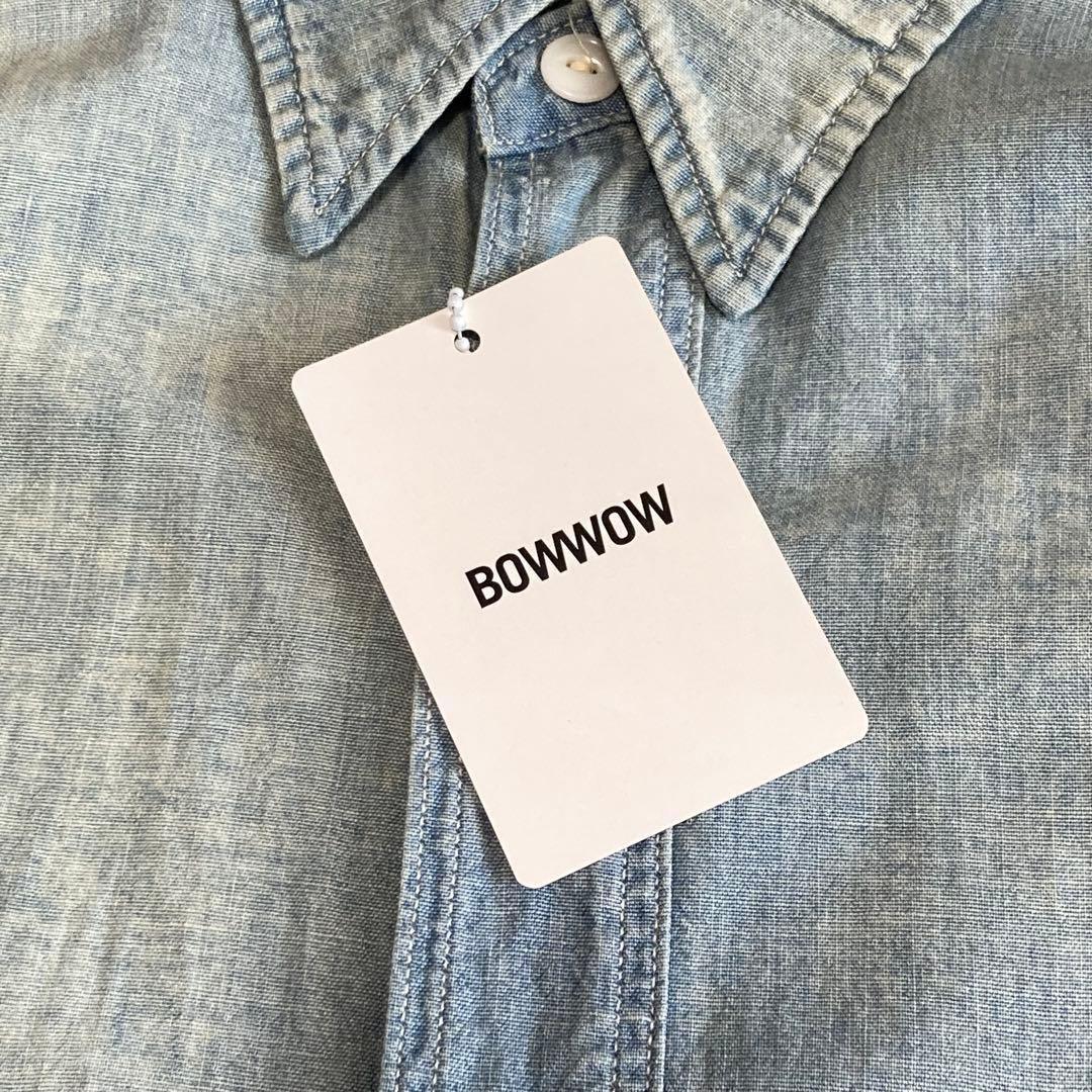 BOWWOW シャンブレーシャツ ヴィンテージ加工 XL デニムシャツ - メルカリ