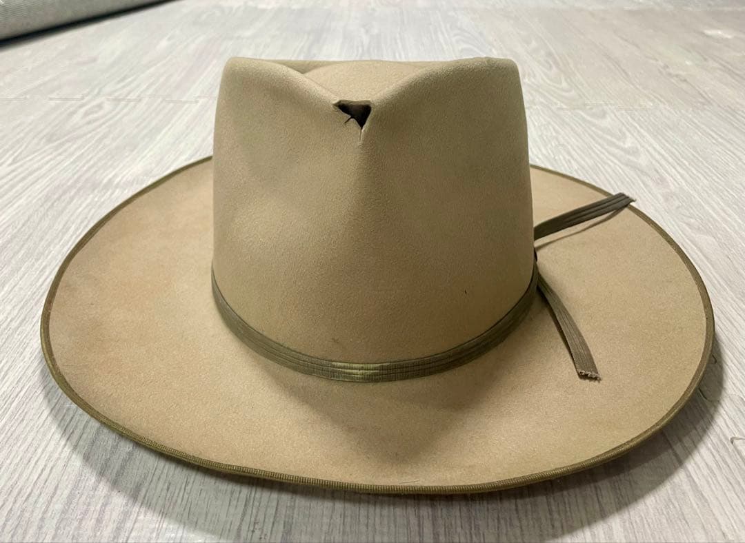 ジョニーデップ 着 ヴィンテージハット ファットハッター STETSON RRL