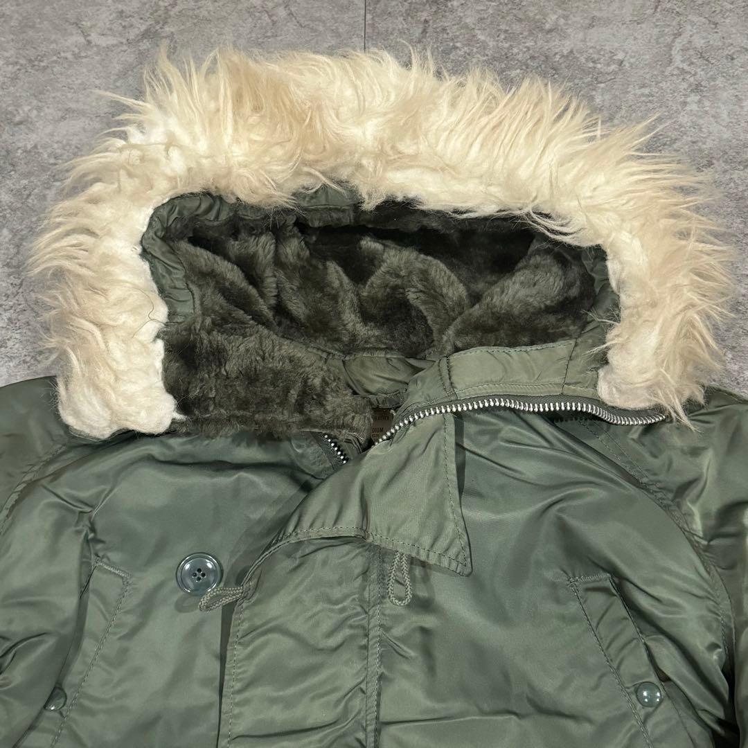 80sアルファALPHA N-3B 旧タグUSA製IDEAL フライトジャケット - メルカリ