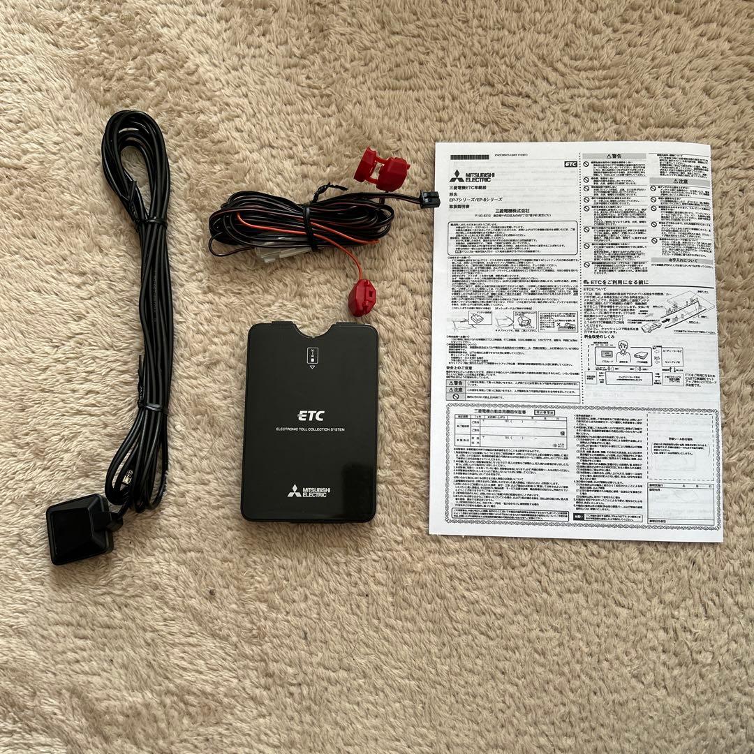 説明書付き】ETC車載器 EP-9U716VB（三菱製） - メルカリ