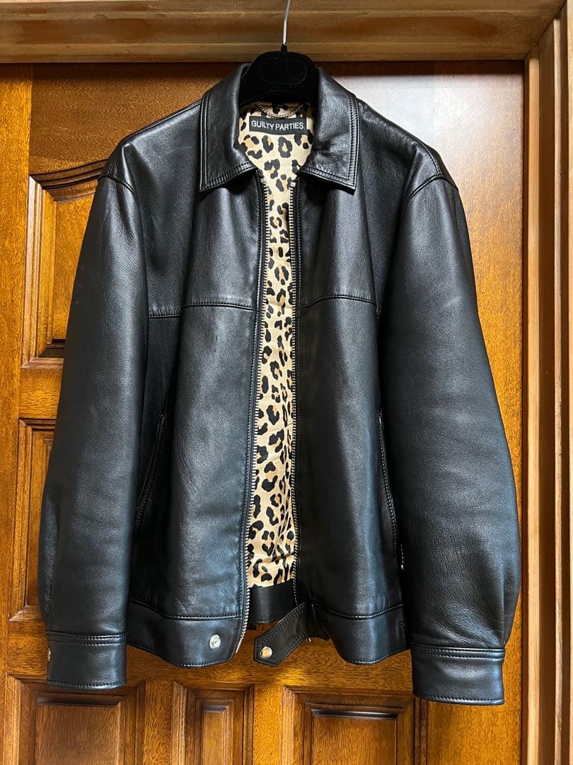 WACKOMARIA ワコマリア　レザーシングルライダース 中古・古着通販】WACKO MARIA (ワコマリア) SINGLE RIDERS LEATHER