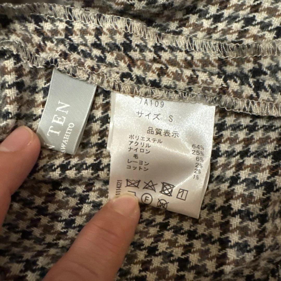 seventen by miho kawahito チェックブラウス チュニック SEVEN TEN