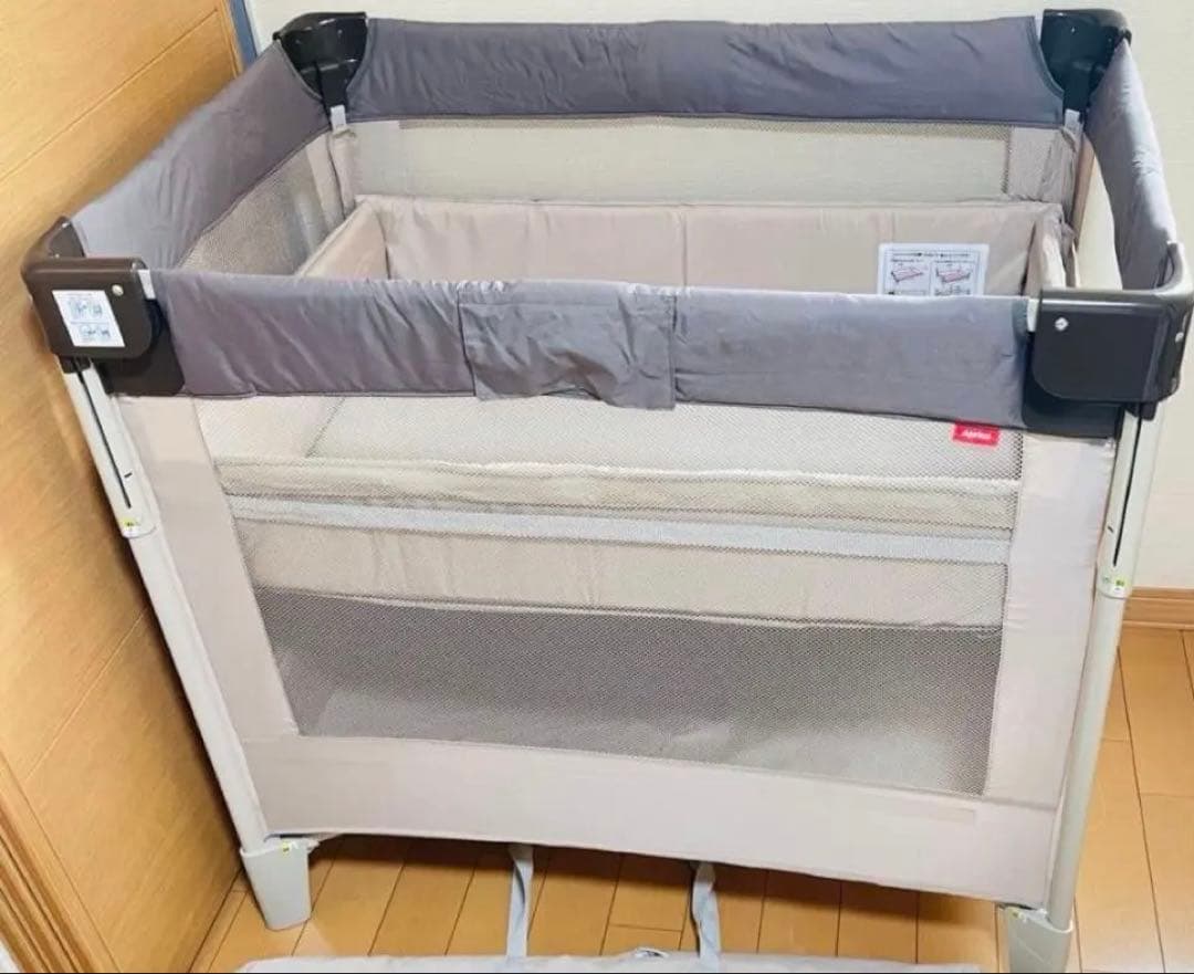 Aprica アップリカ 折り畳み ベビーベッド ココネルエアー Amazon.co.jp: Aprica(アップリカ) ベビーベッド ココネルエアー AB 0
