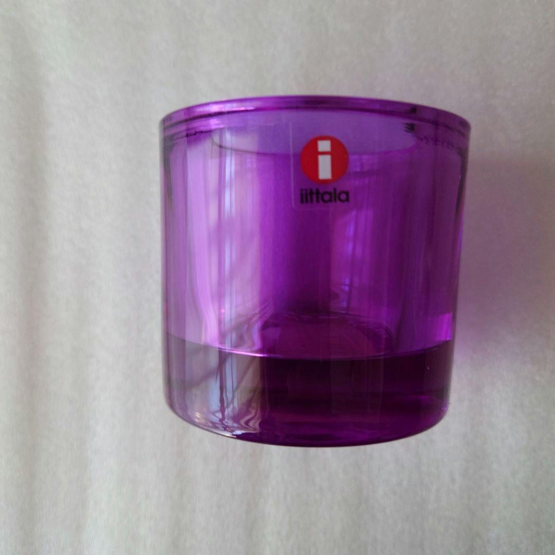 イッタラ × マリメッコ☆キビ キャンドルホルダー☆アメジスト - メルカリ