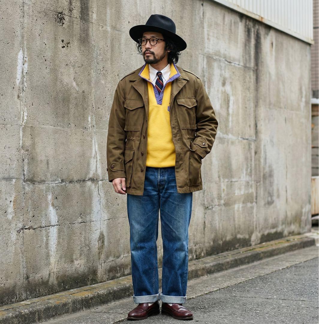 未使用☆60s☆フランス軍☆M47 後期ミリタリージャケット☆HBT☆XL☆26