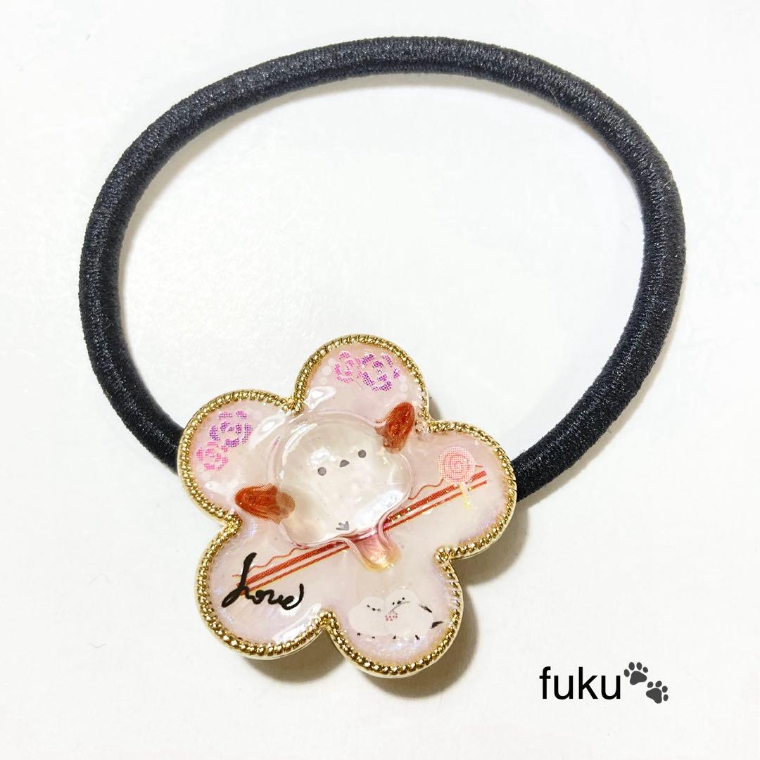 シマエナガヘアゴム✨レジン - メルカリ