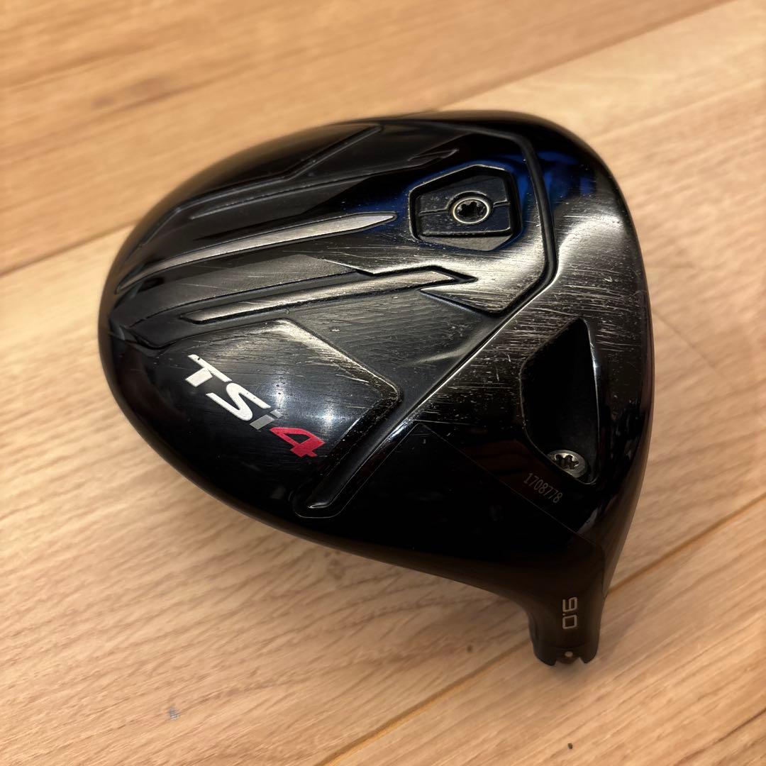 タイトリスト TSI4 ヘッドのみ　ヘッドカバー付 2026年最新】タイトリスト ドライバーtsi4の人気アイテム - メルカリ
