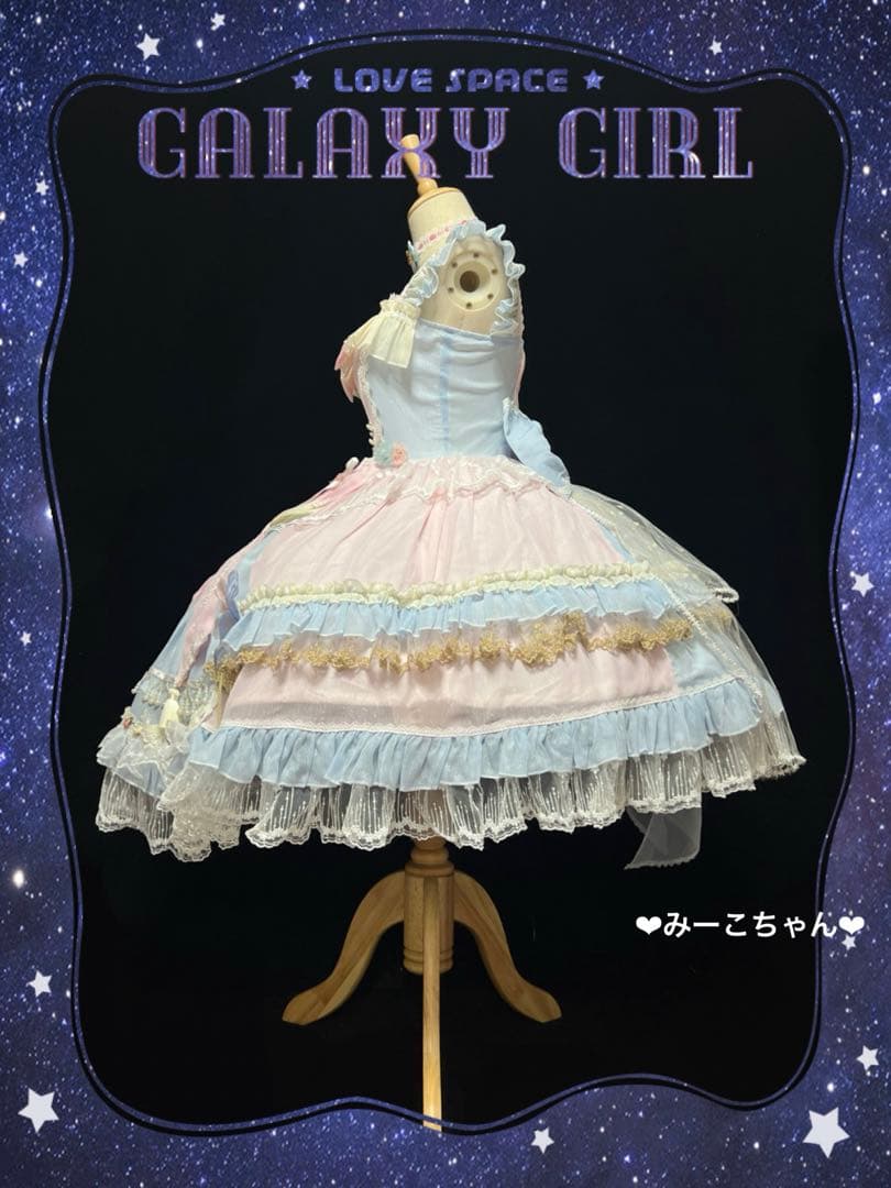 桃炙月白 フルセット 甘ロリ 華ロリ しゅくれどーる ロリィタ ロリータ