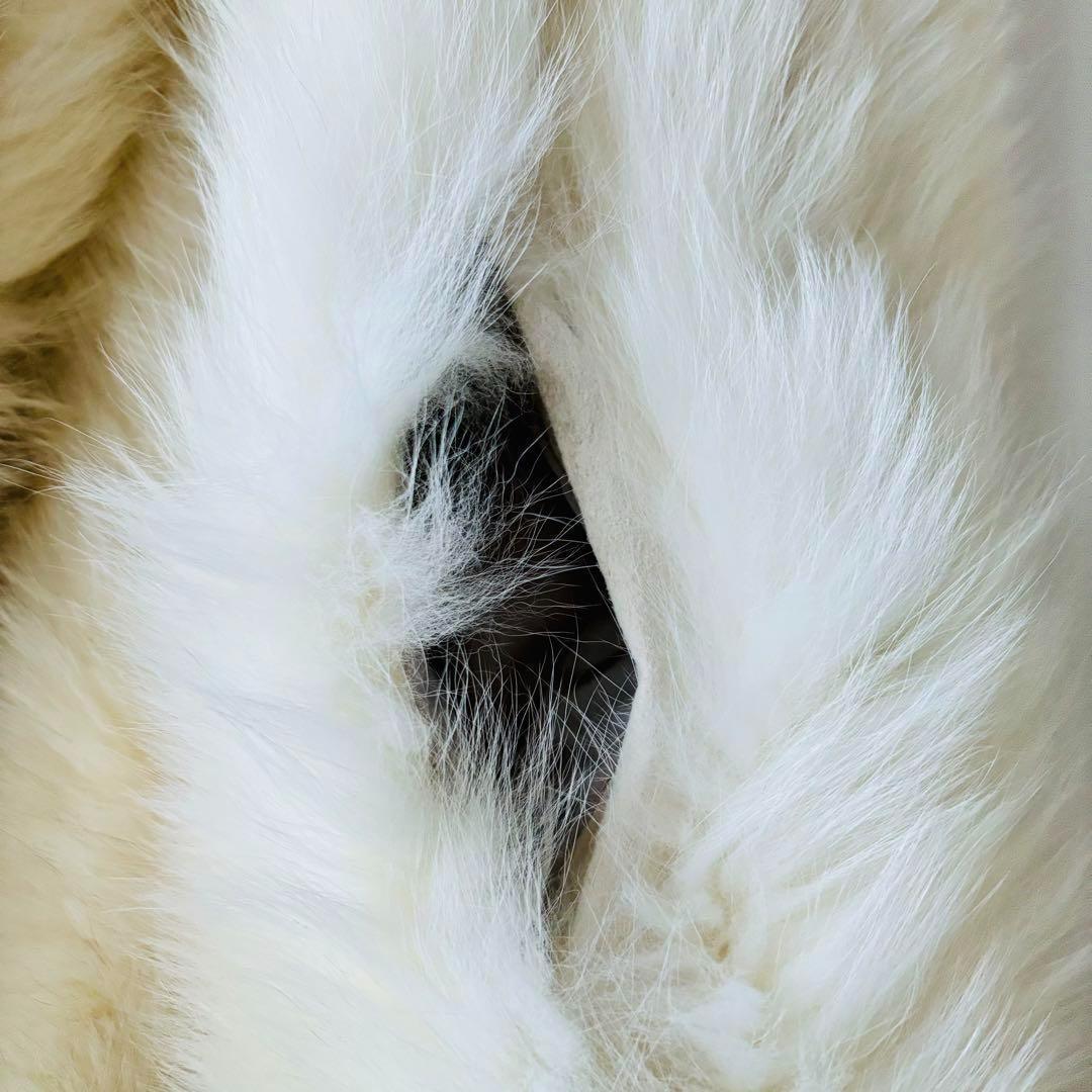 ち*ち様 美品 SAGA FOX サガフォックス ファーコート 銀タグ 大きいサ