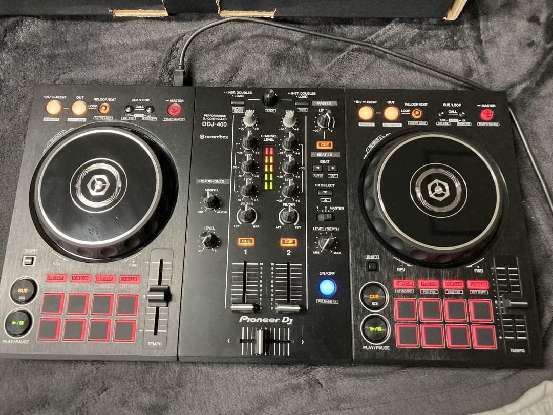 【ほっくん】Pioneer DJ DDJ-400 DJコントローラー DDJ-400 - 2-channel DJ controller for rekordbox dj (Black)