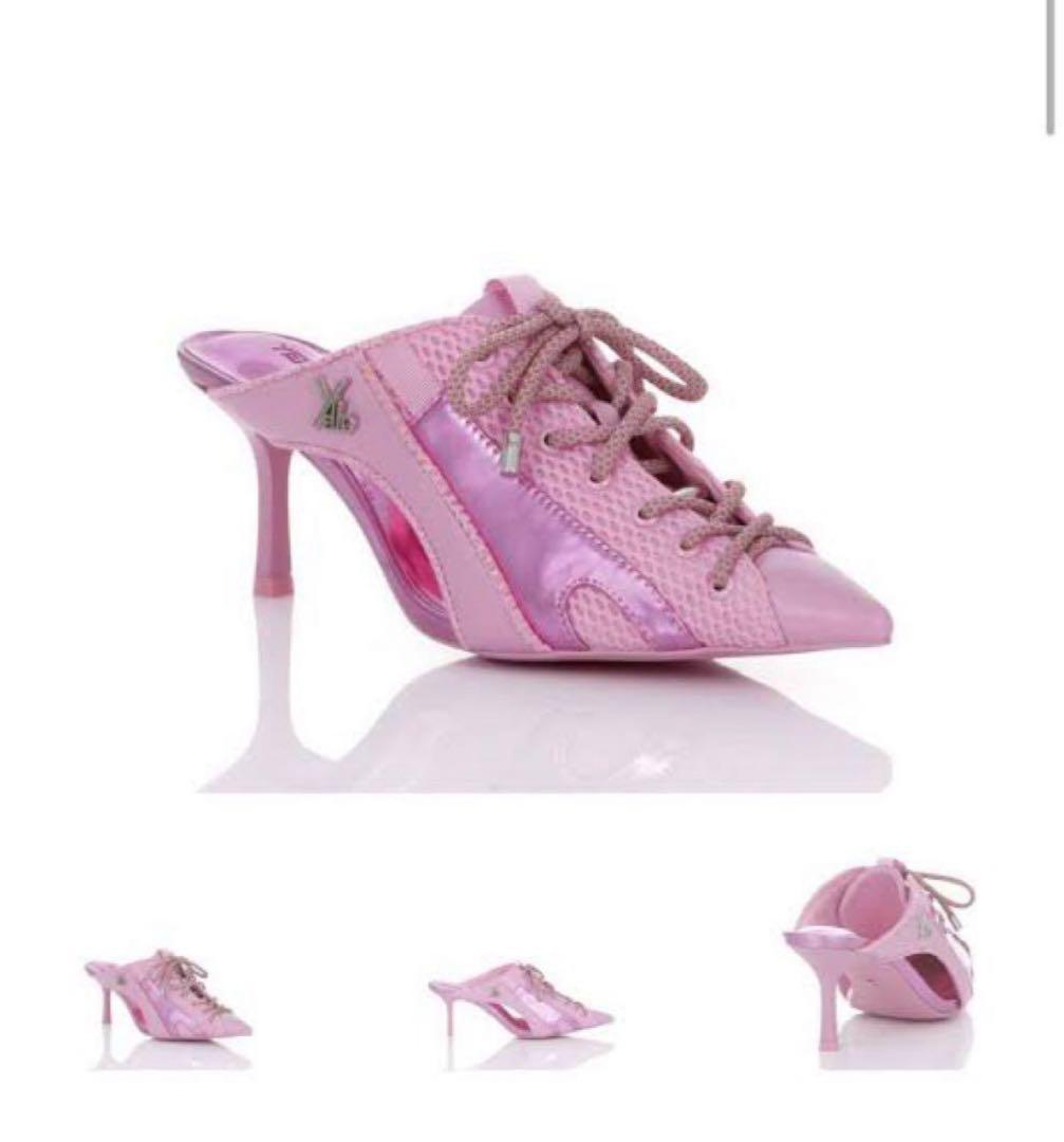 Yello スニーカーヒール ピンク YELLO / PINK FLASH SANDALS