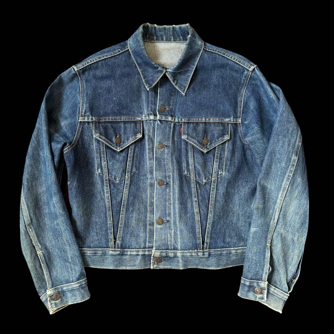 60s オリジナル Levi's 557 3rd BIG E デニムジャケット - メルカリ