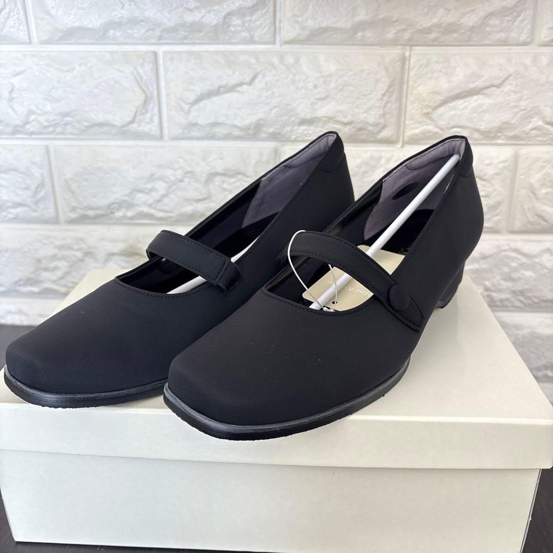 新品未使用　miss kyouko フォーマルストレッチパンプス　23cm M.&KYOKO（エムアンドキョウコ） らくちんフォーマルパンプス 106915