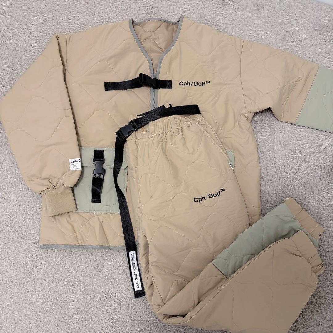 Cph/Golf メンズ セットアップ 中綿 ジャケット パンツ - メルカリ
