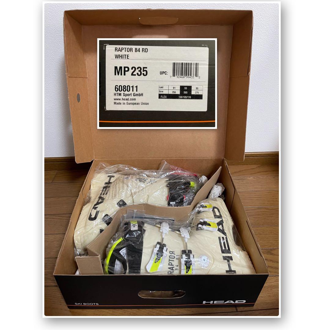 HEAD ヘッド スキーブーツ RAPTOR B4 RD 23.5cm - メルカリ