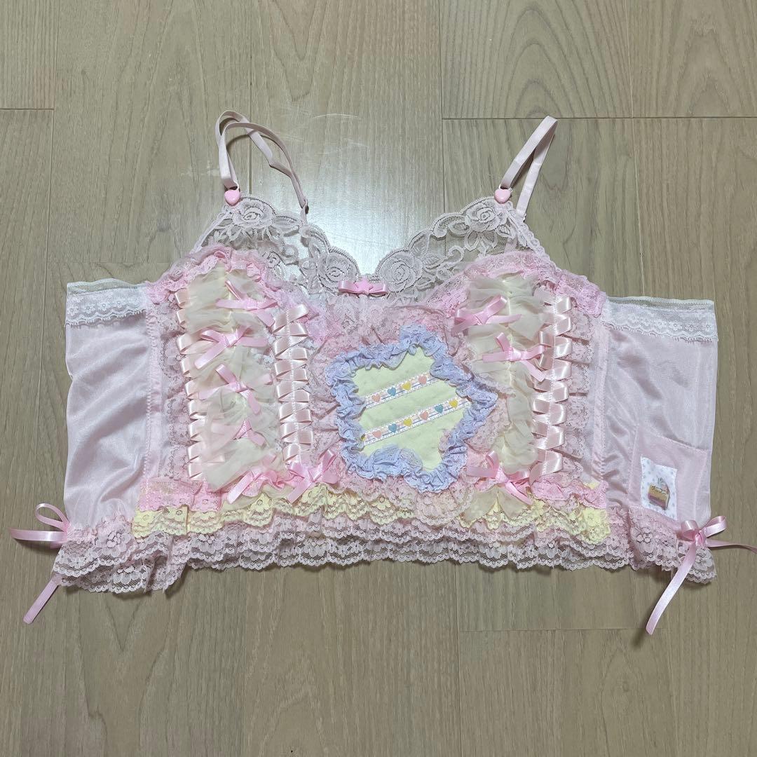 グニフニ♡お星さまキャミソール グニフニ♡お星さまとお月さまのキャミソール