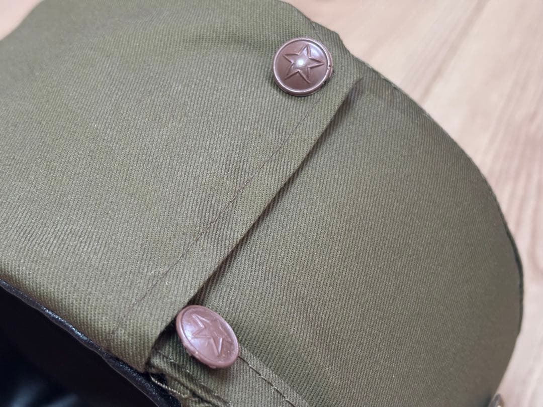 北朝鮮軍 人民軍 精密複製品 現用 兵士用 戦士帽 58センチ 未使用品