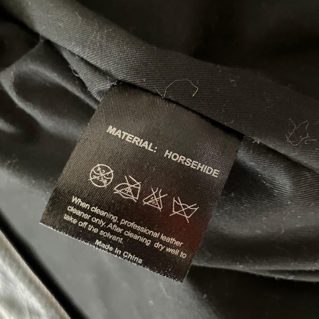 STARKE HAUT ホースハイド レザー トラッカージャケット/L - メルカリ